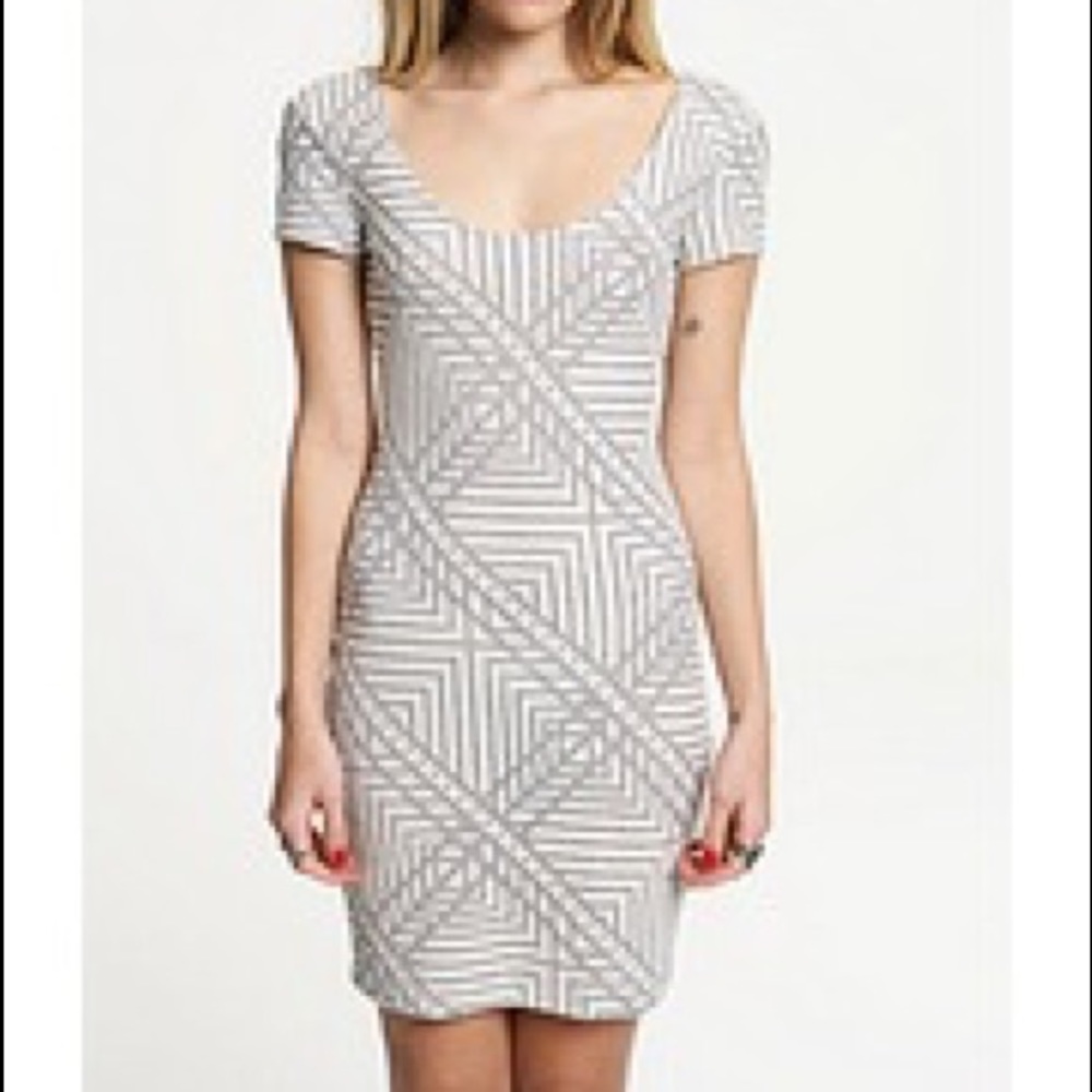 Sparkle & Fade Textured Bodycon Dress